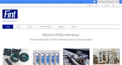 Desktop Screenshot of fint.no