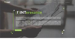 Desktop Screenshot of fint.es